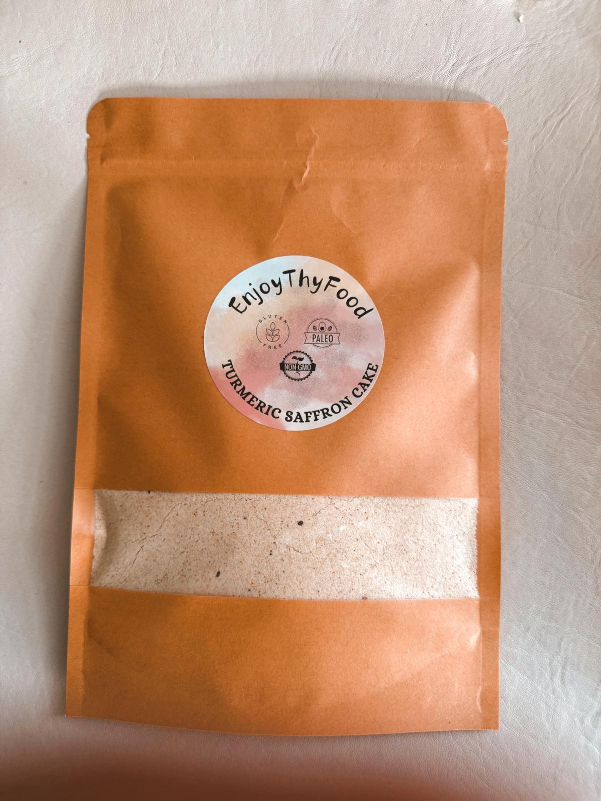 Turmeric Saffron Cake Mix - Gluten Free and Paleo